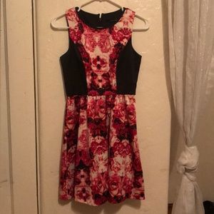 Cute Floral A-Line Dress